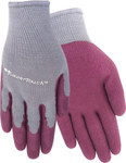 imagen de Red Steer Flowertouch A305 Red Large Cotton/Polyester Work Gloves - Rubber Palm Only Coating - Rough Finish - A305-L