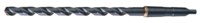 imagen de Chicago-Latrobe 110X 9/16 in Heavy-Duty Taper Shank Drill 51386 - Right Hand Cut - Notched 118° Point - Steam Oxide Finish - 12 in Overall Length - 8 in Spiral Flute - High-Speed Steel - #2 Morse Tape