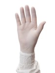 imagen de Kimberly-Clark Kimtech G3 White Medium Disposable Gloves - 12 in Length - Rough Finish - 5 mil Thick - 38702