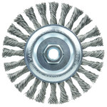 imagen de Weiler Wolverine 36224 Cepillo de rueda - Anudado - Torsión estándar Acero cerda