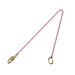 imagen de MSA Xtirpa Enlace de cable de acero IN-2400 - Cable de acero galvanizado - Rojo - 2400