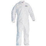 imagen de Kimberly-Clark Kleenguard A40 Blanco 6XL Laminado de película microporosa Overoles desechables para trabajo y uso general - 036000-27189