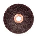 imagen de Weiler Polyflex 35250 Wheel Brush - 3 in Dia - Encapsulated Crimped Steel Bristle