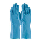 imagen de PIP Assurance 48-L185B Azul Pequeño Látex No compatible Guantes resistentes a productos químicos - Longitud 12 pulg. - 616314-34909