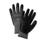 imagen de West Chester PosiGrip 715SNFLB Black X-Small Nylon Work Gloves - Wing Thumb - Nitrile Foam Palm & Fingers Coating - 9 in Length - 715SNFLB/XS
