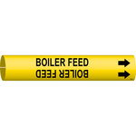 imagen de Bradysnap-On B4016- Marcador de tubos - 1 1/2 pulg. to 2 3/8 pulg. - Plástico - Negro sobre amarillo - B-915