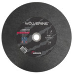 imagen de Weiler Wolverine Cutoff Wheel 56239 - Type 1 - Straight Wheel - 12 in - Aluminum Oxide - 46 - T