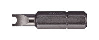 imagen de Vega Tools #4 Llave Insertar Broca impulsora 238SP04A - Acero S2 Modificado - 1 1/2 pulg. Longitud - Gris Gunmetal acabado - 00495