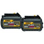 imagen de DEWALT Flexvolt, 20V Max, 60 V Max, 120 V Max Paquete de batería - DCB606-2