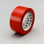 imagen de 3M 764 Red Marking Tape - 1 in Width x 36 yd Length - 5 mil Thick - 43424