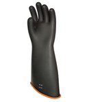 imagen de PIP Novax 158-1-18 Black/Orange 9 Rubber Work Gloves - 18 in Length - Smooth Finish - 158-1-18/9