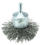 imagen de Weiler Steel Cup Brush - Unthreaded Stem Attachment - 2-3/4 in Diameter - 0.020 in Bristle Diameter - 10040