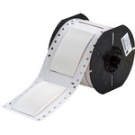 imagen de Brady Permasleeve B33-2000-2-7642 Funda de impresora troquelada - 2 pulg. x 2 pulg. - Blanco - B-7642