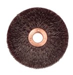 imagen de Weiler Polyflex 35808 Wheel Brush - 3 in Dia - Encapsulated Crimped Steel Bristle