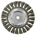 imagen de Weiler 36027 Wheel Brush - 6 in Dia - Knotted - Standard Twist Carbon Steel Bristle