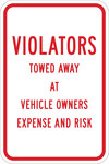 imagen de Brady B-555 Aluminio Rectángulo Cartel de información, restricción y permiso de estacionamiento Blanco - 12 pulg. Ancho x 18 pulg. Altura - 124314