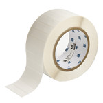 imagen de Brady THT-53-424-3 Rollo de etiquetas troqueladas para impresoras - 2 pulg. x 1/2 pulg. - Papel - Blanco - B-424