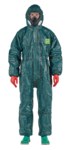imagen de Ansell Microchem AlphaTec Chemical-Resistant Coveralls 68-4000 GR40-T-92-122-04 - Size Large - Green - 06508
