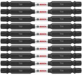 imagen de Bosch Impact Tough T30 Torx Juego de puntas dobles ITDET3035B - Acero De Aleación - 3.5 pulg. Longitud - 48451