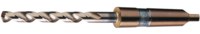 imagen de Chicago-Latrobe 510 7/16 in Heavy-Duty Taper Shank Drill 53028 - Right Hand Cut - Notched 135° Point - Straw Finish - 7.75 in Overall Length - 3.875 in Spiral Flute - M42 High-Speed Steel - 8% Cobalt