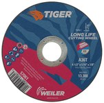 imagen de Weiler Tiger Cutting Wheel 57061 - 4-1/2 in - Aluminum Oxide - 36 - T