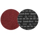 imagen de 3M Scotch-Brite Disco de acondicionamiento de superficies de cambio rápido 67210 - Cerámica con forma de precisión - 4 1/2 pulg. - Mediano - 150+
