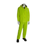 imagen de PIP Rain Suit 201-355 201-355L - Size Large - High-Visibility Lime Yellow - 22326