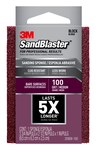 imagen de 3M SandBlaster 50675 Esponja de lijado - 2 1/2 pulg. x 3 3/4 pulg. - 100 - Mediano