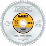 imagen de DEWALT Metal Cutting Carburo de titanio Hoja de sierra circular - diámetro de 7 1/4 pulg. - DWA7758