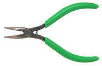 imagen de Xcelite by Weller Steel Smooth Needle Nose Curved Needle Nose Gripping Pliers - 5 in Length - Foam Cushion Grip - CN54GN