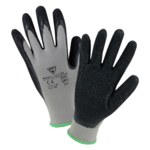 imagen de West Chester PosiGrip 713SLC Gray/Black Large Nylon Mechanic's Glove - Latex Palm Coating - 713SLC/L
