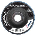 imagen de Weiler Wolverine Type 27 Flap Disc 31389 - Zirconium - 4-1/2 in - 80 - Medium