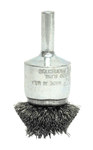 imagen de Weiler Steel Cup Brush - Unthreaded Stem Attachment - 1-1/4 in Diameter - 0.006 in Bristle Diameter - 10076
