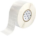 imagen de Brady THT-6-423-10 Rollo de etiquetas troqueladas para impresoras - 1.5 pulg. x 3/4 pulg. - Poliéster - Blanco - B-423