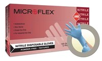 imagen de Microflex High Five N25 Azul XL Nitrilo Guantes desechables - Grado Industrial - acabado Áspero - 683438-59254