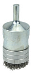 imagen de Weiler Stainless Steel Cup Brush - Unthreaded Stem Attachment - 1 in Diameter - 0.010 in Bristle Diameter - 11115