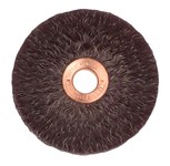 imagen de Weiler Polyflex 35260 Wheel Brush - 3 in Dia - Encapsulated Crimped Steel Bristle
