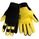 imagen de Global Glove Thunder Glove SG7700in Negro/Amarillo Grande Cuero/Caucho/Spandex Gamuza Cuero/Caucho/Spandex Guantes de mecánico - SG7700IN LG