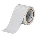 imagen de Brady THT-1-428-10 Rollo de etiquetas troqueladas para impresoras - 0.75 pulg. x 0.25 pulg. - Poliéster - Plateado - B-428