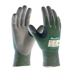 imagen de PIP ATG MaxiCut 18-570 Green Large Cut-Resistant Gloves - ANSI A2 Cut Resistance - Nitrile Palm & Fingers Coating - 9.1 in Length - 18-570/L