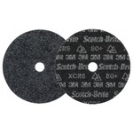 imagen de 3M Scotch-Brite Disco de acondicionamiento de superficies de cambio rápido 67240 - Cerámica con forma de precisión - 7 pulg. - Extra Grueso - 80+