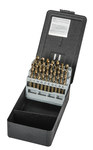 imagen de Precision Twist Drill C26M42CO Juego de brocas de longitud de talón - Corte de mano derecha - Acabado Bronce - Cobalto de alta velocidad - 5995585