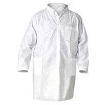 imagen de Kimberly-Clark Basic Plus Cleanroom Lab Coat 10022 - Size Large - White