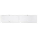 imagen de Brady M4-141-499 Etiquetas adhesivas multiuso agresivas - 1 pulg. x 2.25 pulg. - Nailon - Negro sobre blanco - B-499