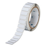 imagen de Brady THTEP171-593-.25 Rollo de etiquetas troqueladas para impresoras - 1.6 pulg. x 0.49 pulg. - Poliéster - Blanco - B-593