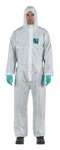 imagen de Ansell Microchem AlphaTec Chemical-Resistant Coverall 68-1800 WH18-B-92-111-04 - Size Large - White - 06269
