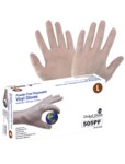 imagen de Global Glove 505PF White Large Powder Free Disposable Gloves - Industrial Grade - 5 mil Thick - 505PF/LG