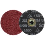 imagen de 3M Scotch-Brite TN Disco de acondicionamiento de superficies de cambio rápido 67144 - 4-1/2 pulg. - Cerámica con forma precisa - 150+ - Mediano