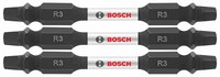 imagen de Bosch #3 Cuadrado Juego de puntas dobles ITDESQ32503 - Acero De Aleación - 2.5 pulg. Longitud - 48409