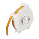 imagen de Brady 97741 Rollo de etiquetas para impresora - 0.5 pulg. x 100 pies - Poliéster - Naranja - B-569